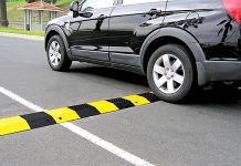 Speed bumps for driveways